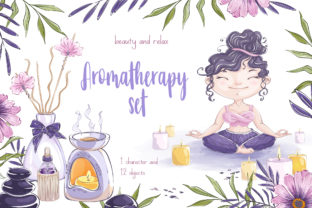 Aromatherapy Set Illustrations: A Designer’s Perspective on Branding and Packaging