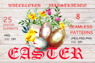 Easter Set Illustrations
