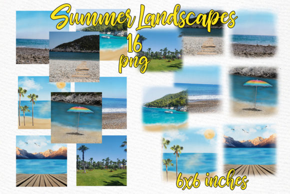 Summer and Beach Landscape Embroidery Design Review